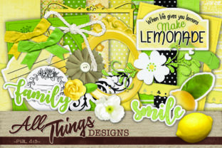 Download Lemon Digital Scrapbook Kit - Scrapbook Collection
